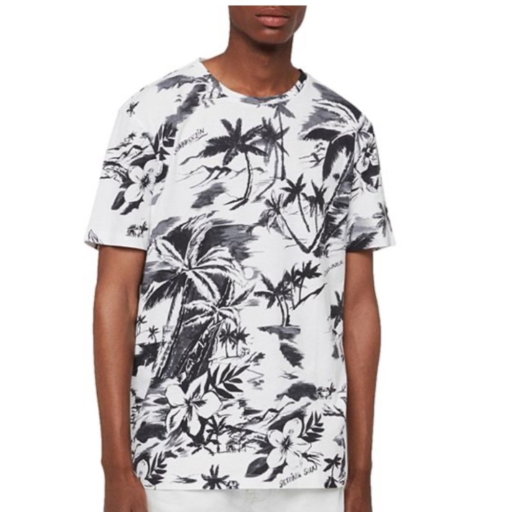 AllSaints Sea Breeze Crew Neck Shirt - brand new!